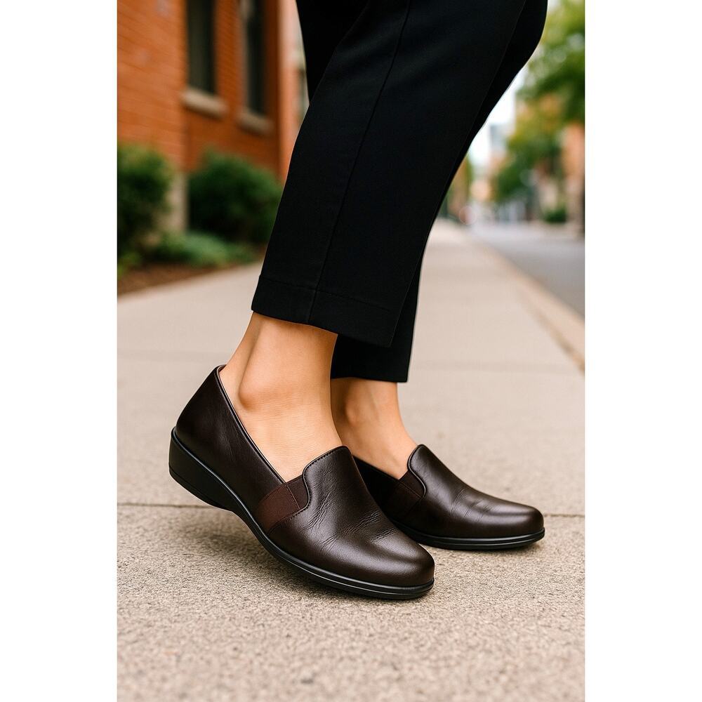LifeStride Isabelle Dark Chocolate Loafers Women’s Size 7M - NEW IN BOX